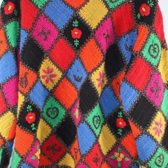 Jennifer Reed Hans Knitted Sweater vintage… - Picture 4 of 5